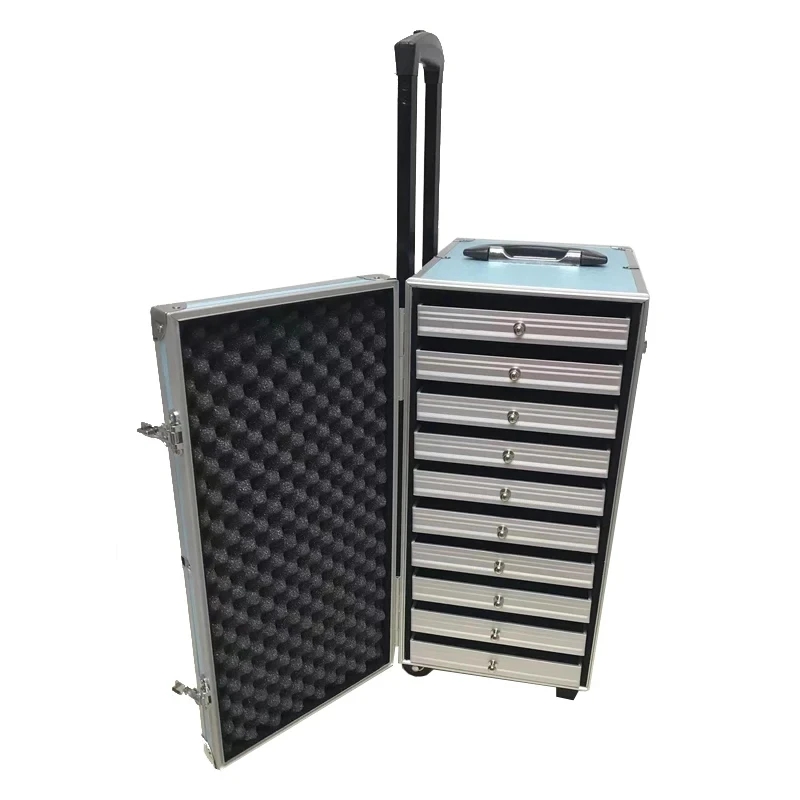 Jewelry Box That Holds Watches - Large Capacity Makeup Suitcase Jewelry Storage