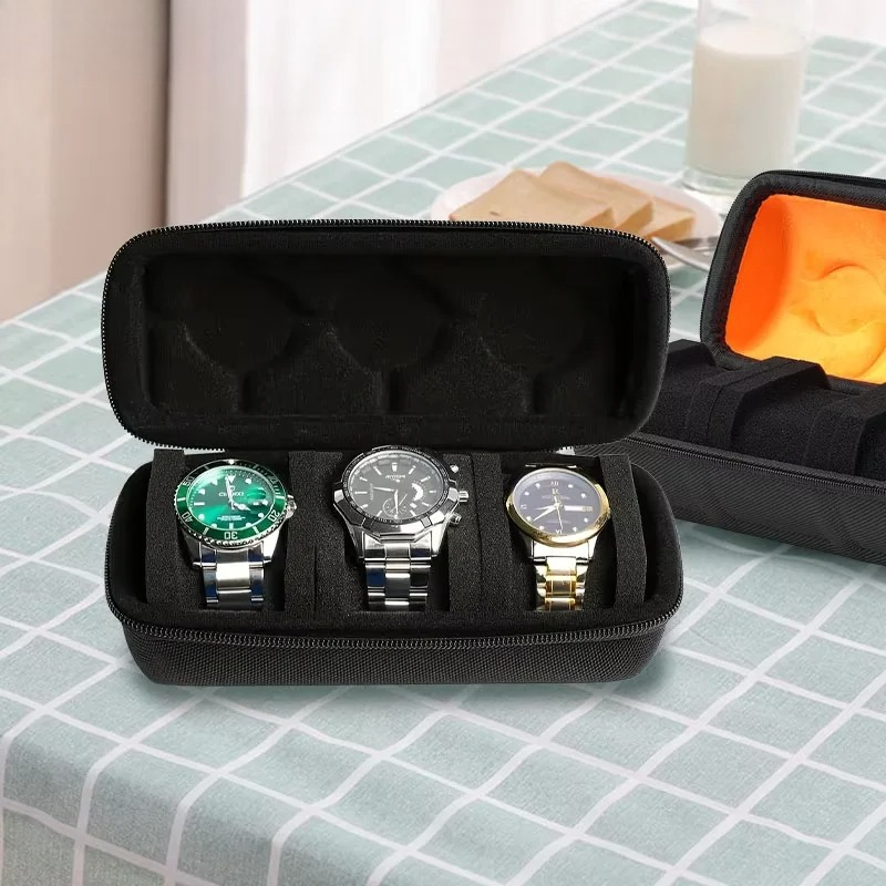 Jewelry Box That Holds Watches - Travel Case for Watch with 3