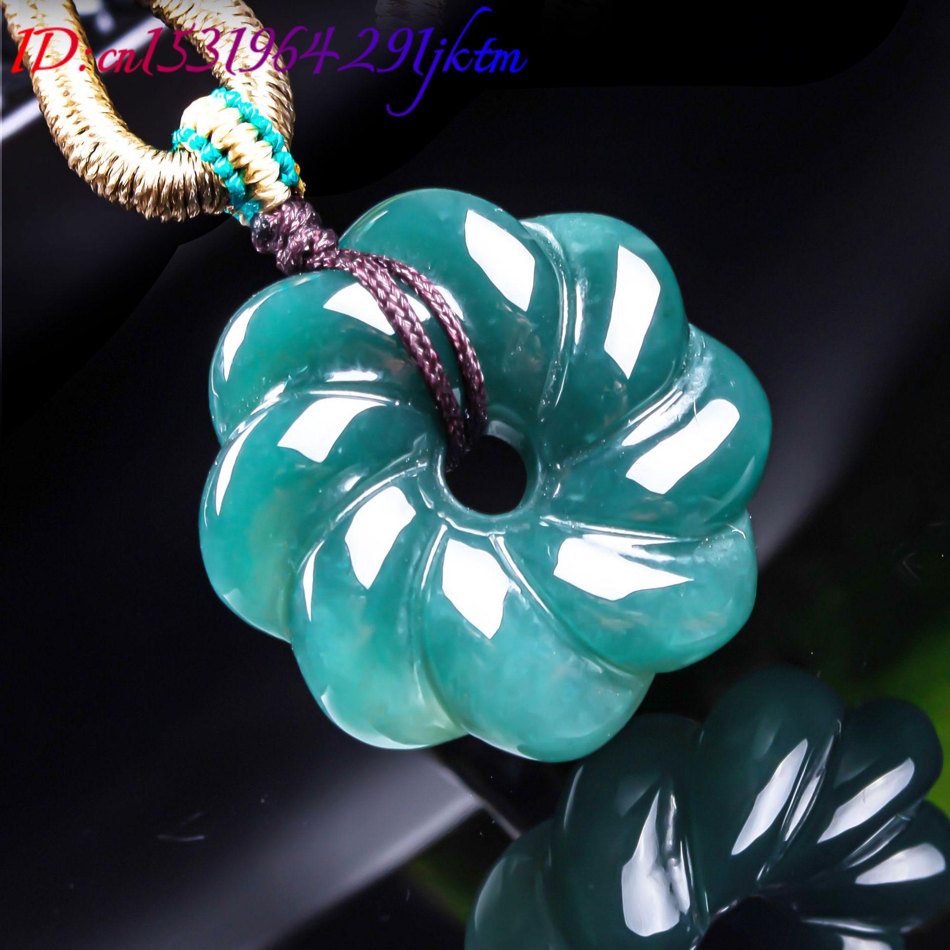 Natural Burmese Jadeite Flower - Jewelry & Watches Vitopoulos recension och pris