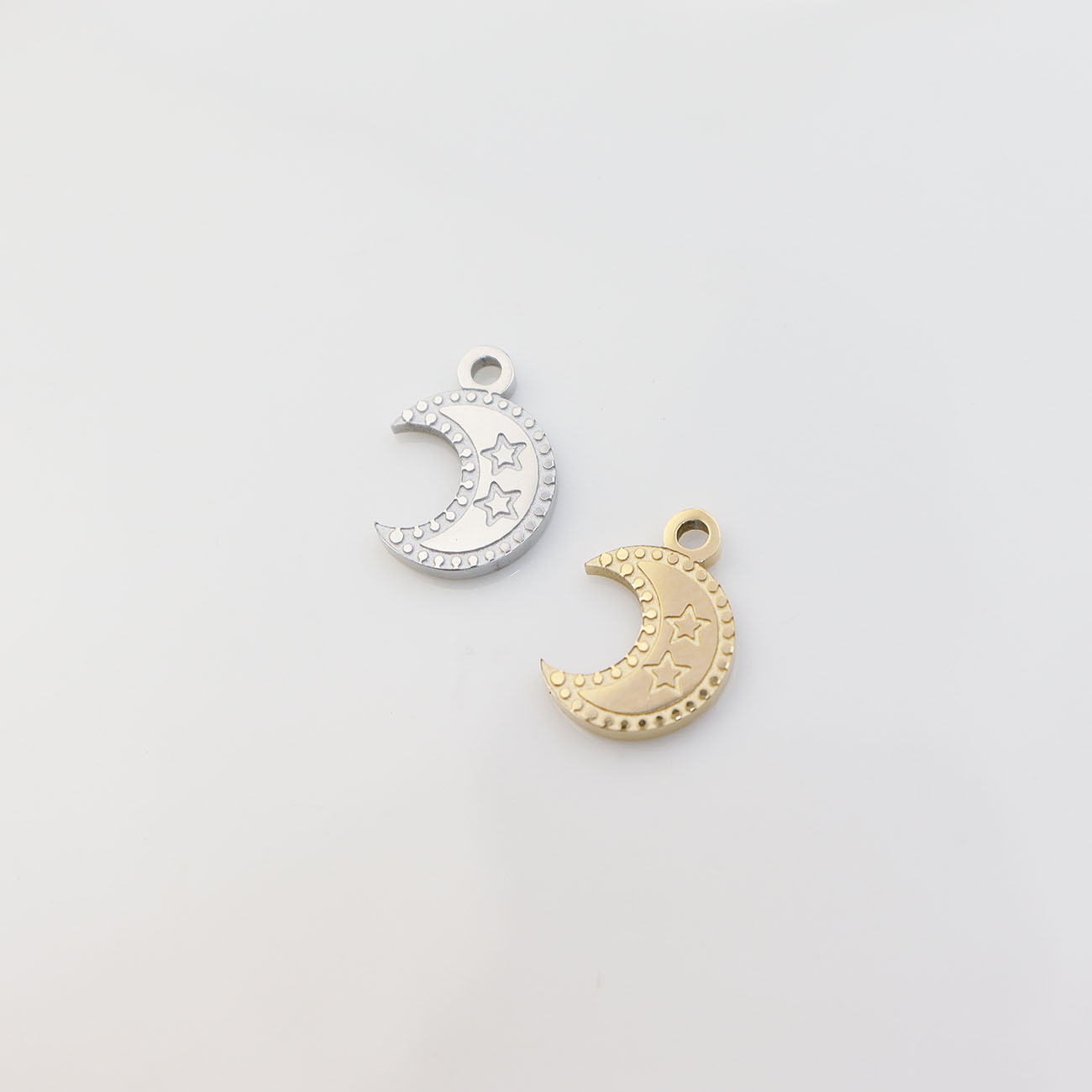 5pcs Stainless Steel Moon High - Moon Star Earrings recension och pris