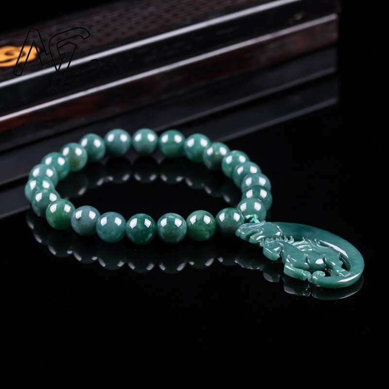 Natural Jadeite Blue Water Zod - Jewelry & Watches Vitopoulos recension och pris