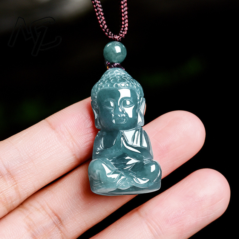 Natural Real Emerald Jade Blue - Jewelry & Watches Vitopoulos recension och pris