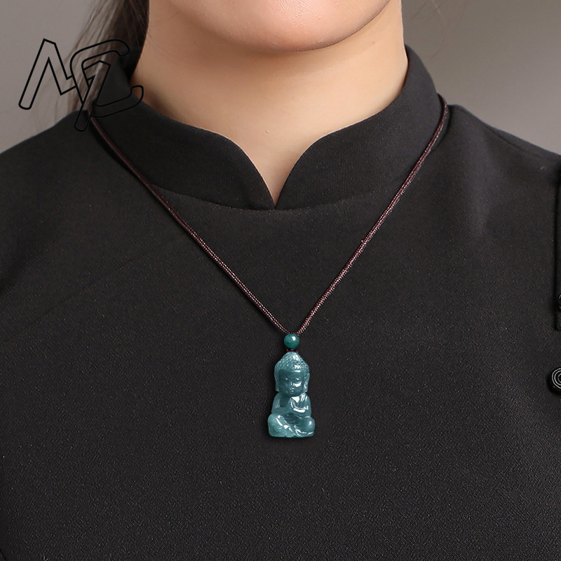 Natural Real Emerald Jade Blue - Jewelry & Watches Vitopoulos recension och pris