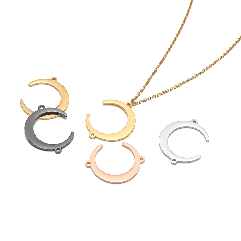 5pcs Stainless Steel Moon Pend - Moon Star Earrings recension och pris