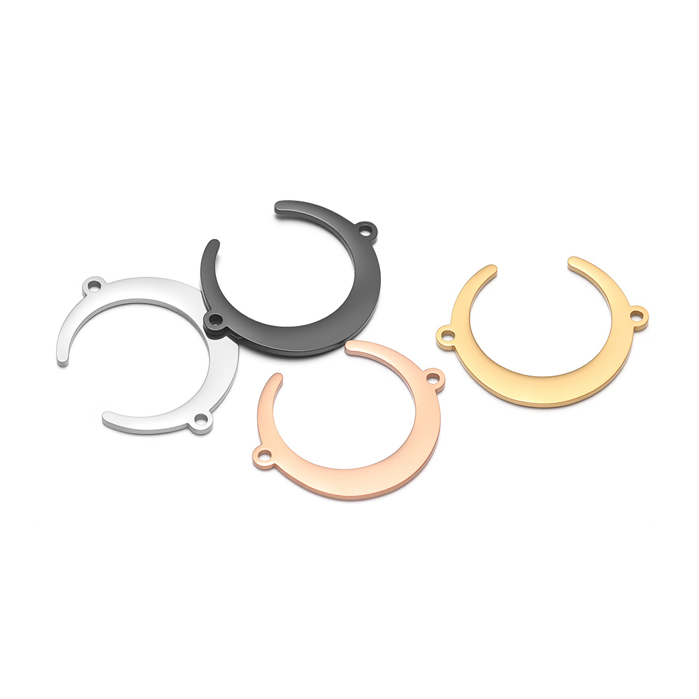 5pcs Stainless Steel Moon Pend - Moon Star Earrings recension och pris