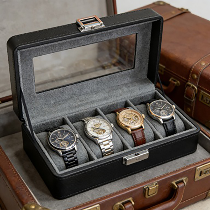 1 PC 4-Grid Watch Box, Dustpro - Jewelry Box That Holds Watches recension och pris