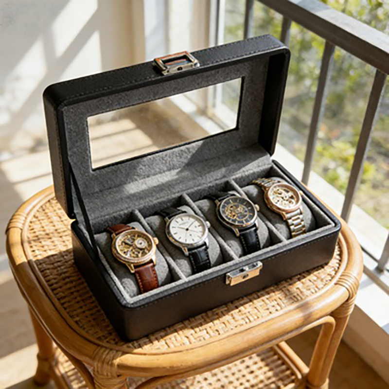 1 PC 4-Grid Watch Box, Dustpro - Jewelry Box That Holds Watches recension och pris