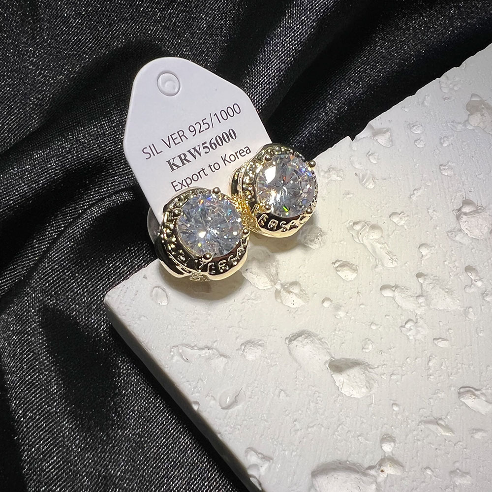 925 silver needle new white gr - Pearl Stud Earrings recension och pris