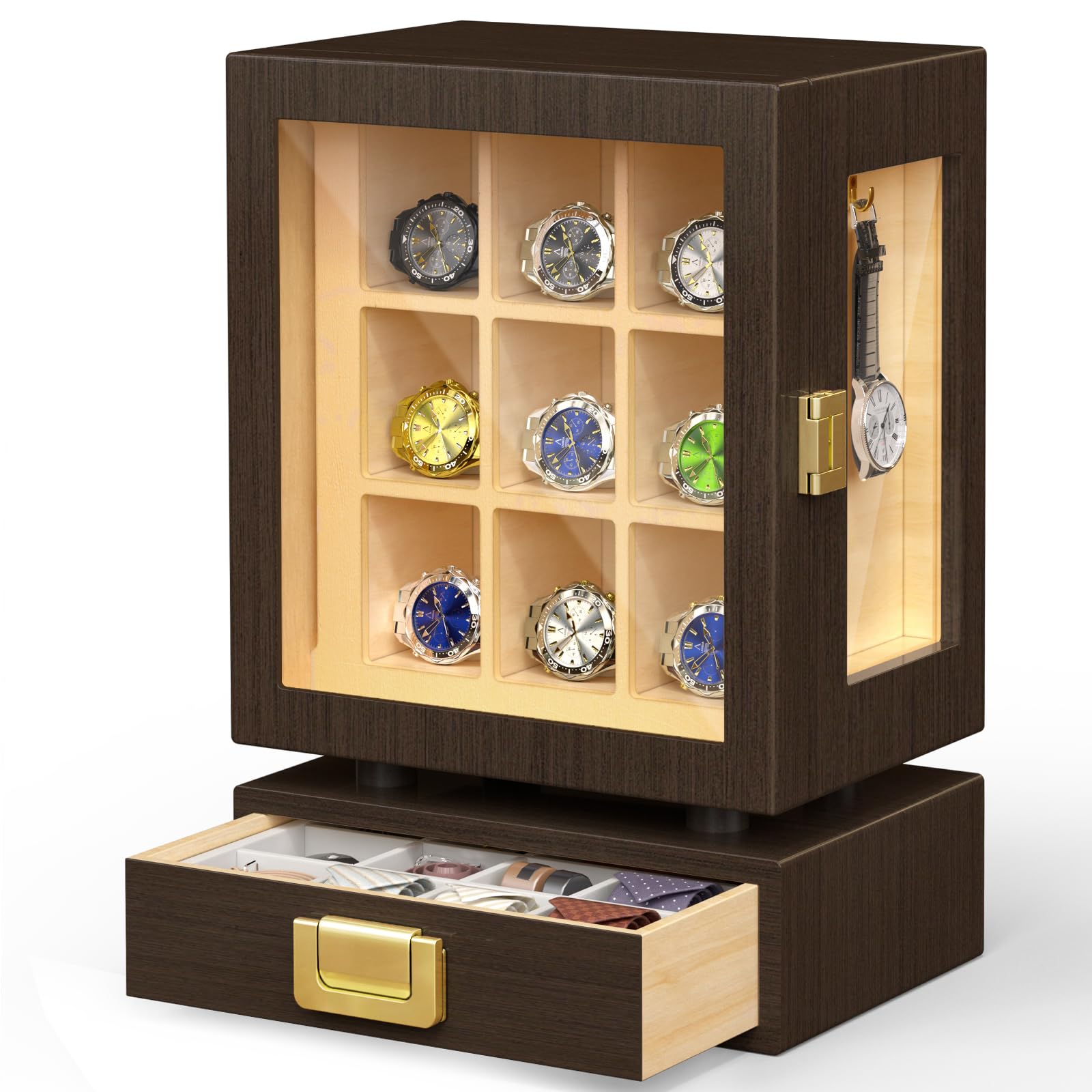 Custom Rectangle Wooden Watch  - Watches & Jewelry Repair Center recension och pris
