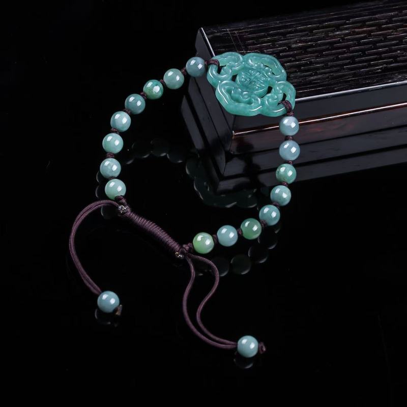 Natural Jadeite A-grade Bracel - Jewelry & Watches Vitopoulos recension och pris