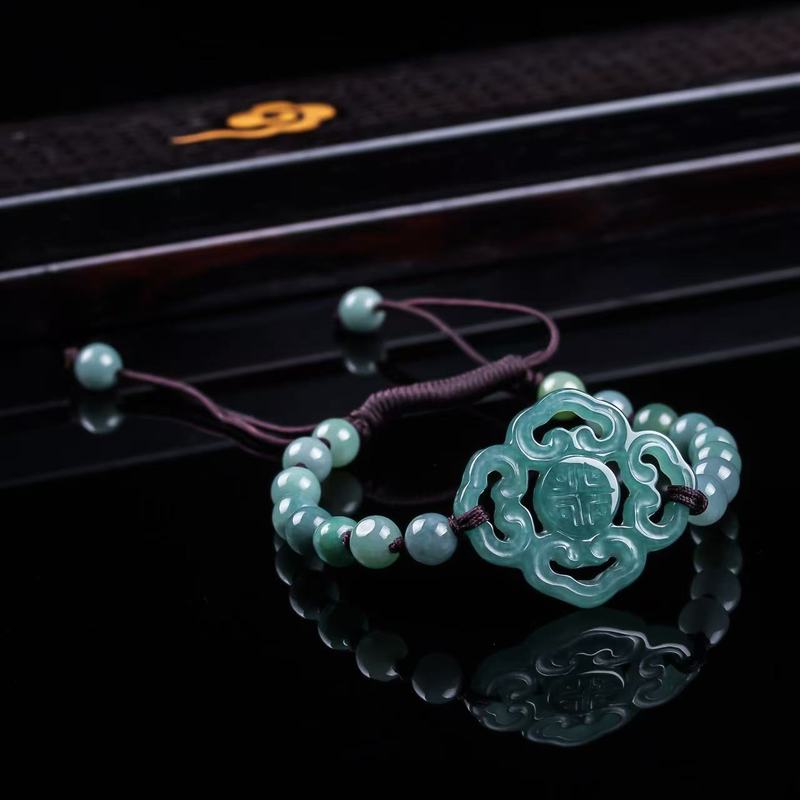 Natural Jadeite A-grade Bracel - Jewelry & Watches Vitopoulos recension och pris