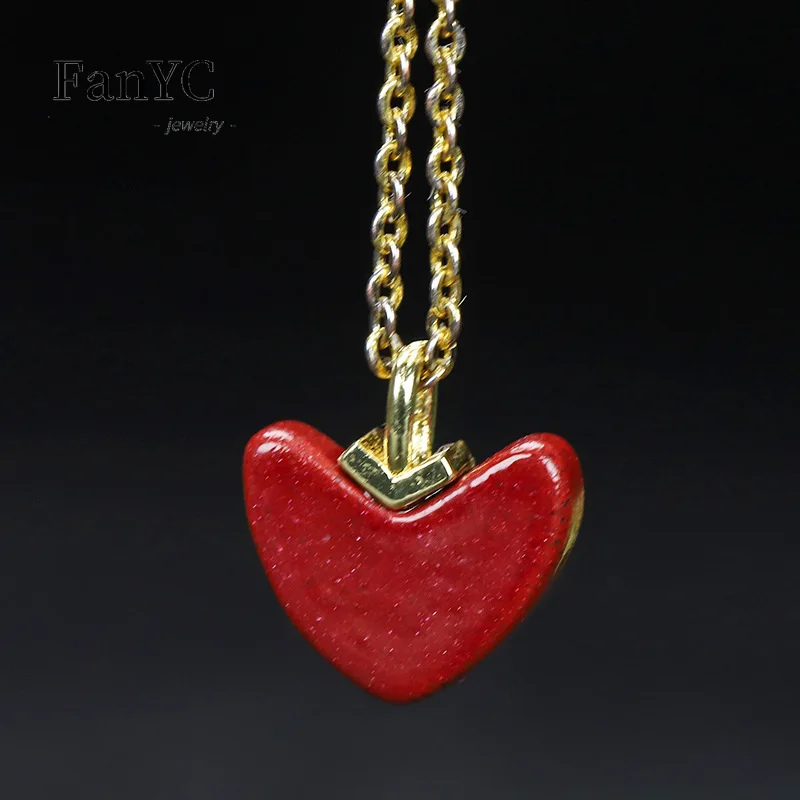 Natural V-shaped Cinnabar Love - Luxury Gifts Jewelry & Watches Namfleg Mostar recension och pris
