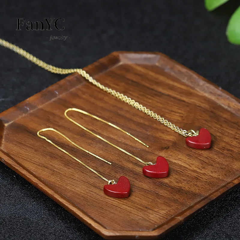 Natural V-shaped Cinnabar Love - Luxury Gifts Jewelry & Watches Namfleg Mostar recension och pris