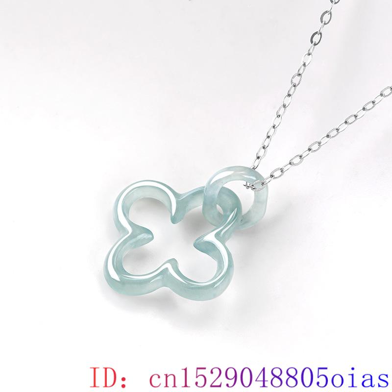 Blue Myanmar Jadeite Four Leaf - Jewelry & Watches Vitopoulos recension och pris