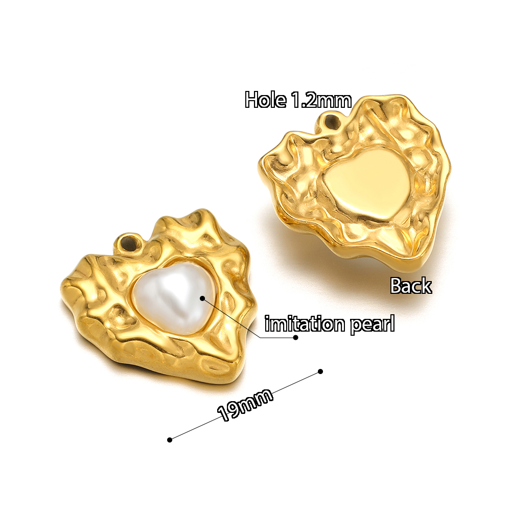 5pcs Stainless Steel Imitation - Pearl Stud Earrings recension och pris