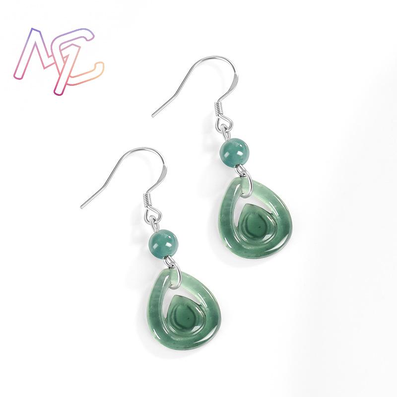 Blue Myanmar Jadeite Water Dro - Luxury Gifts Jewelry & Watches Namfleg Mostar recension och pris