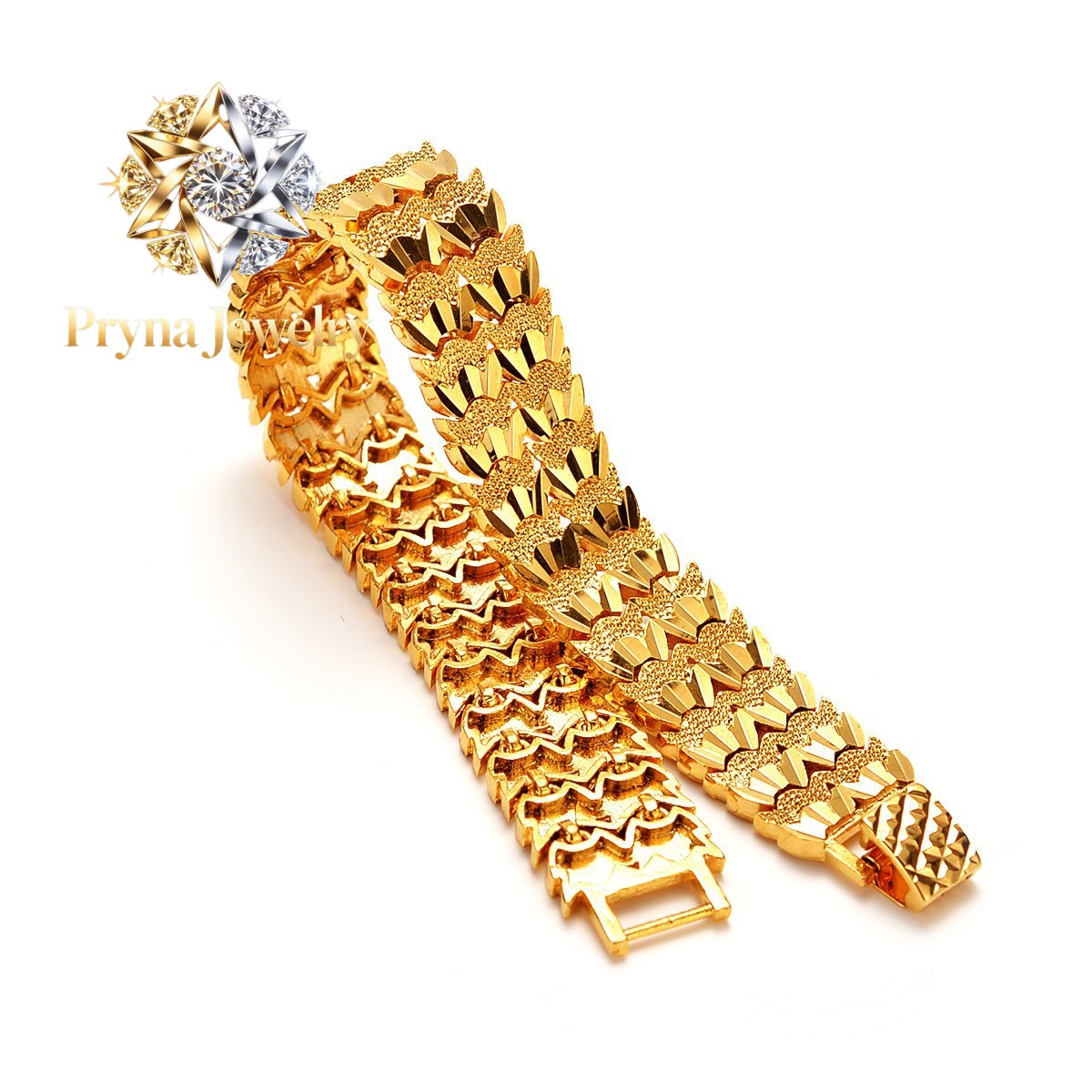 Pryna Jewelry  24K Gold Men's  - Jewelry Watches Brands recension och pris