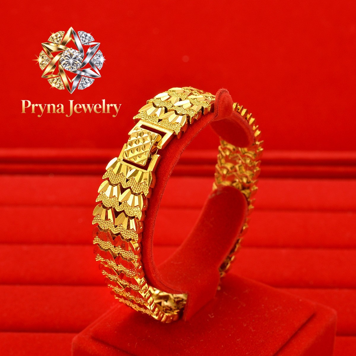 Pryna Jewelry  24K Gold Men's  - Jewelry Watches Brands recension och pris