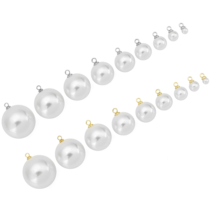 20pcs Imitation Pearl Beads Ea - Pearl Stud Earrings recension och pris