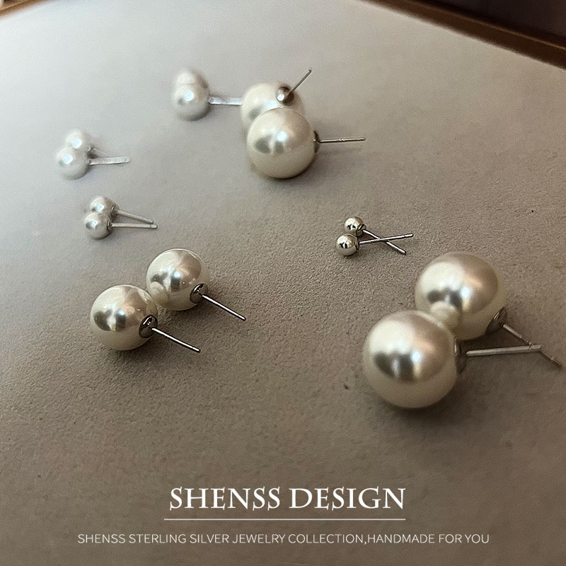 Imitation Pearl Stud wedding E - Pearl Stud Earrings recension och pris