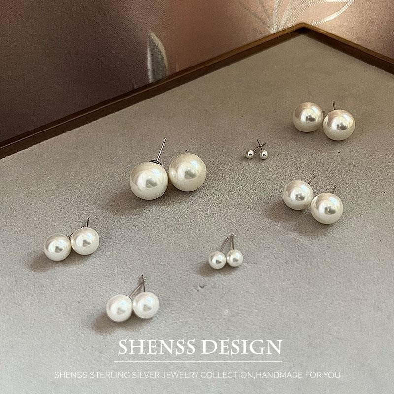 Imitation Pearl Stud wedding E - Pearl Stud Earrings recension och pris