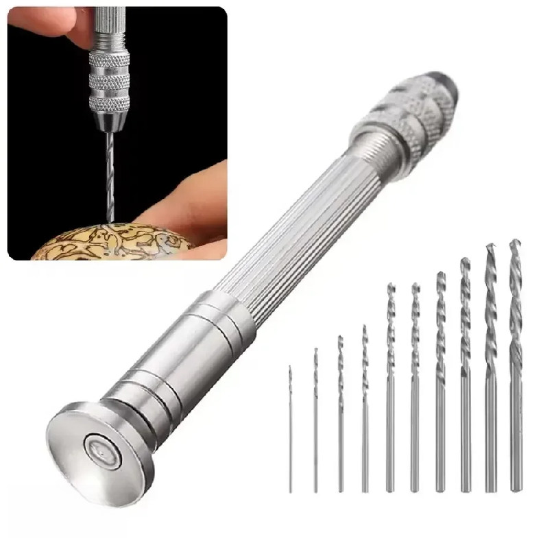 0.8-3.0mm Mini Hand Drill Wood - Watches & Jewelry Repair Center recension och pris