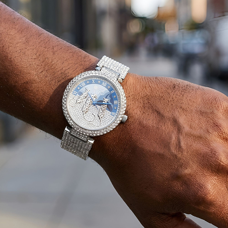 Men's Watches Sun and leopard  - Jewelry Watches Brands recension och pris