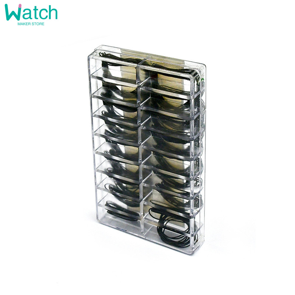 200Pcs Watch Back Case Rubber  - Jewelry Box That Holds Watches recension och pris