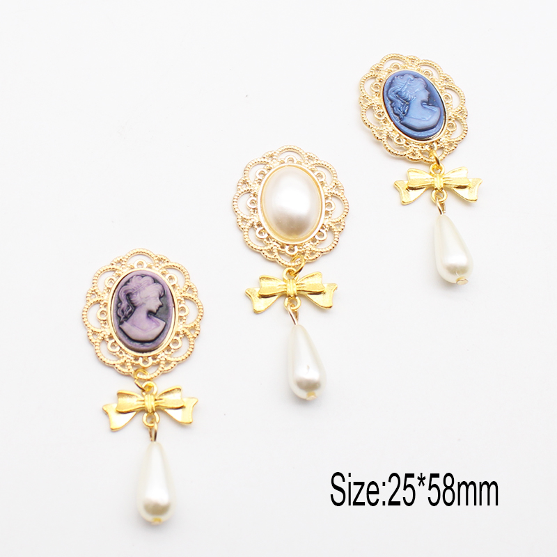 Fashion New 10Pcs/Batch 25*58m - Pearl Stud Earrings recension och pris