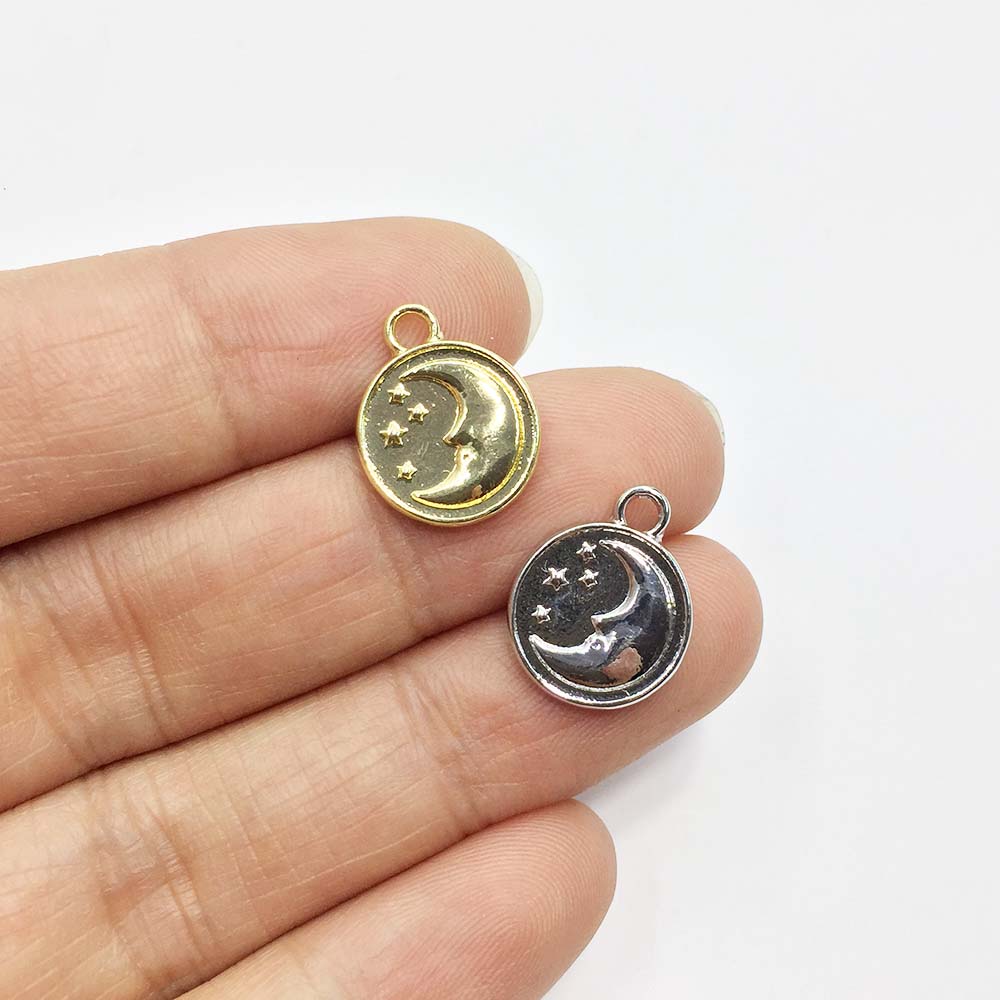 Eruifa 20pcs 12mm Moon Star Pl - Moon Star Earrings recension och pris
