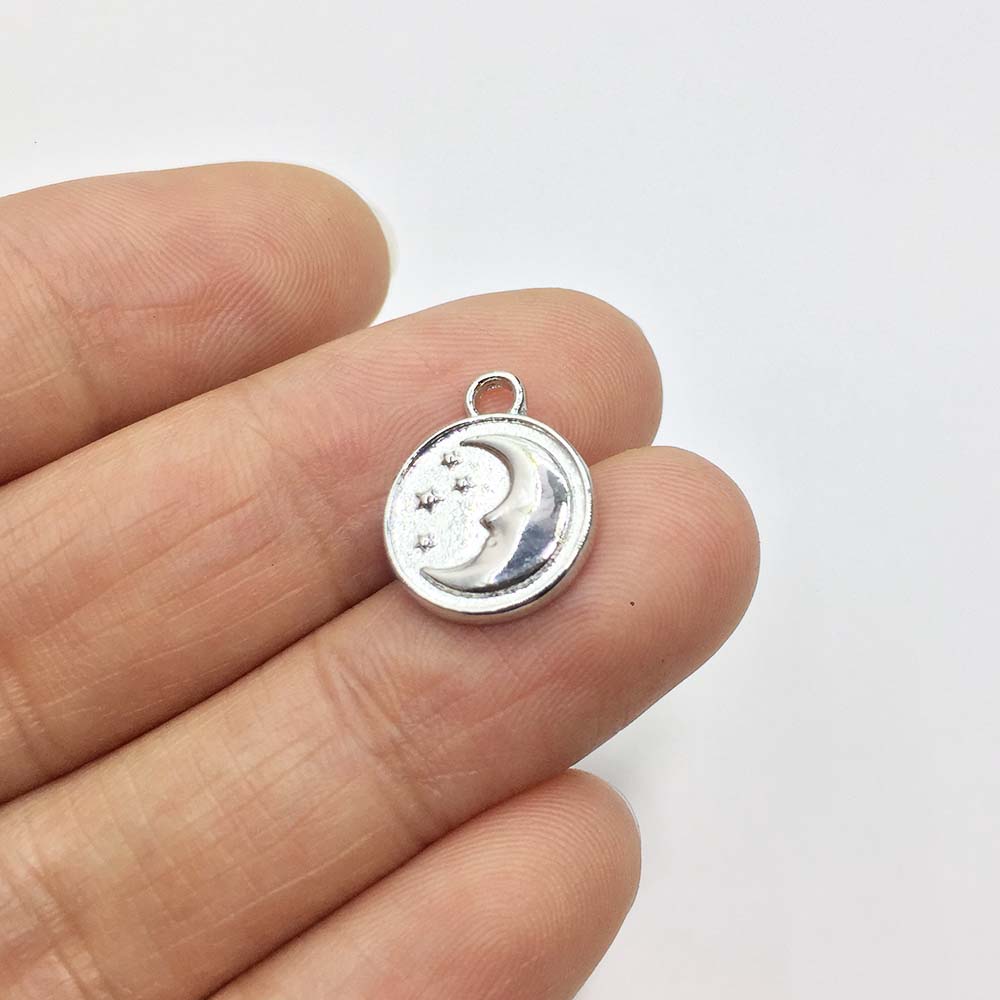 Eruifa 20pcs 12mm Moon Star Pl - Moon Star Earrings recension och pris