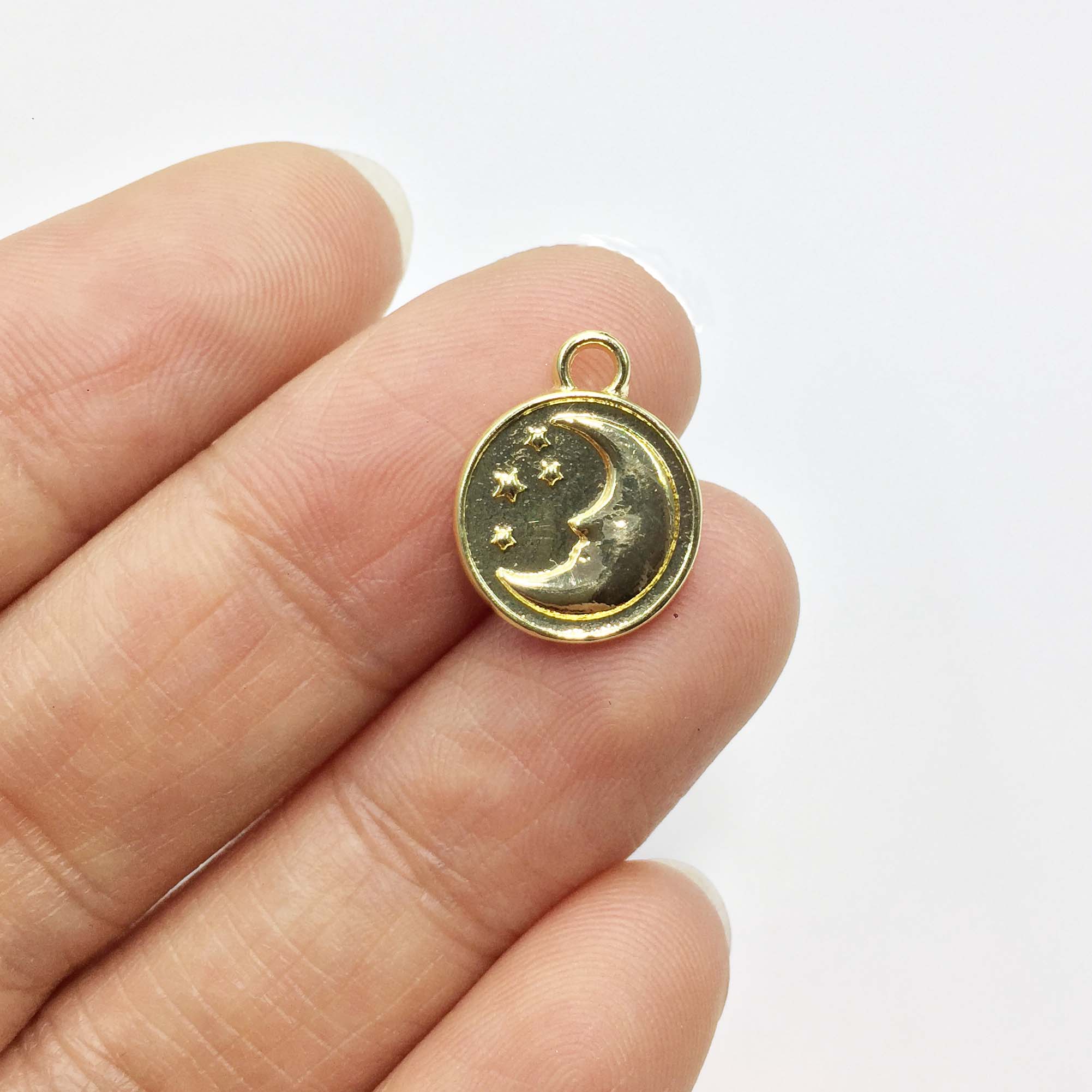 Eruifa 20pcs 12mm Moon Star Pl - Moon Star Earrings recension och pris