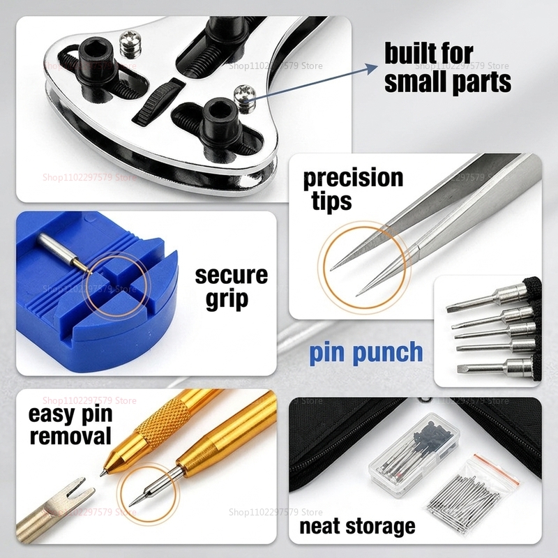 147pcs Watch Repair Tools Kit  - Jewelry Watches Brands recension och pris