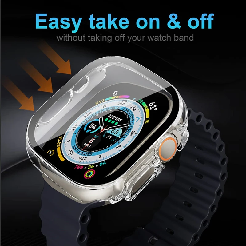 Glass+case For Apple Watch Ult - Jewelry Box That Holds Watches recension och pris