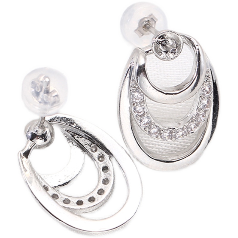 1Pair E211 Gold Plated Copper  - Pearl Stud Earrings recension och pris