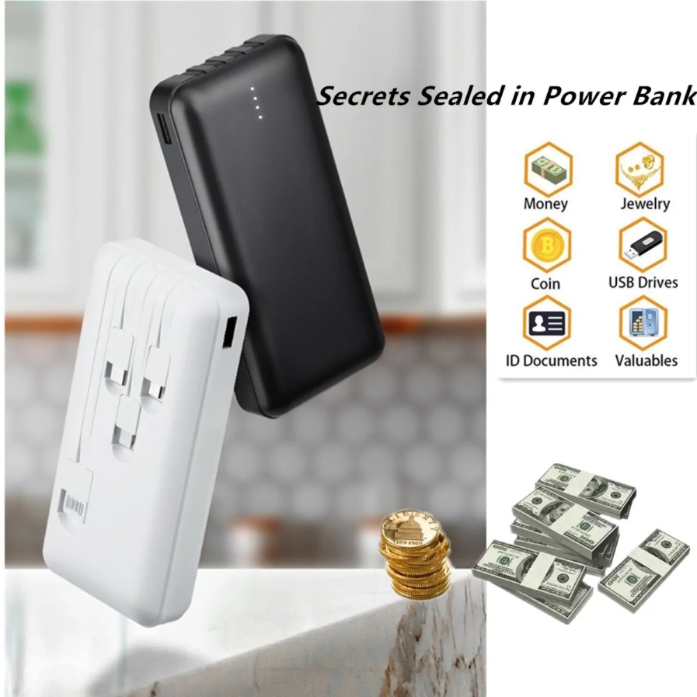 Portable Power Bank-shaped Sto - Jewelry Box That Holds Watches recension och pris